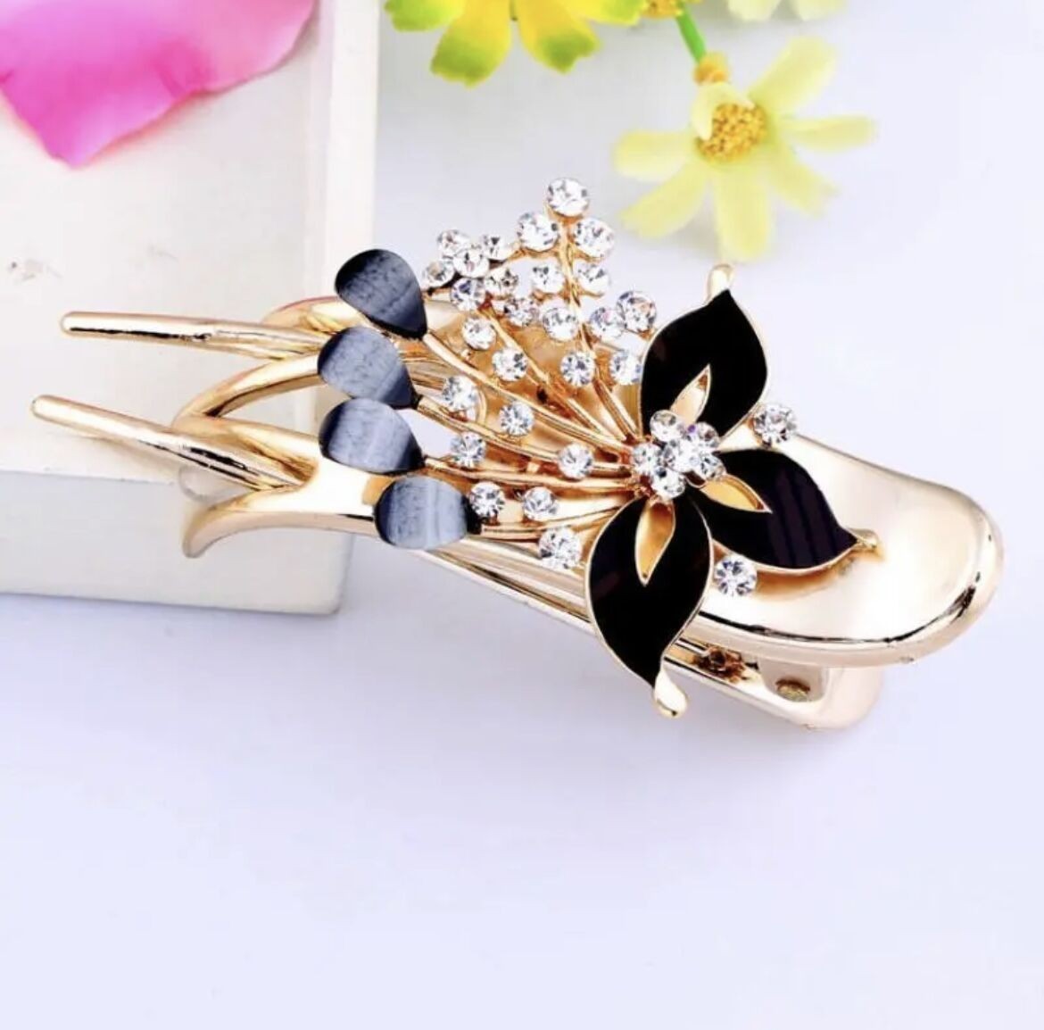 "Gorgeous Darling" - Bedazzled Hairpins