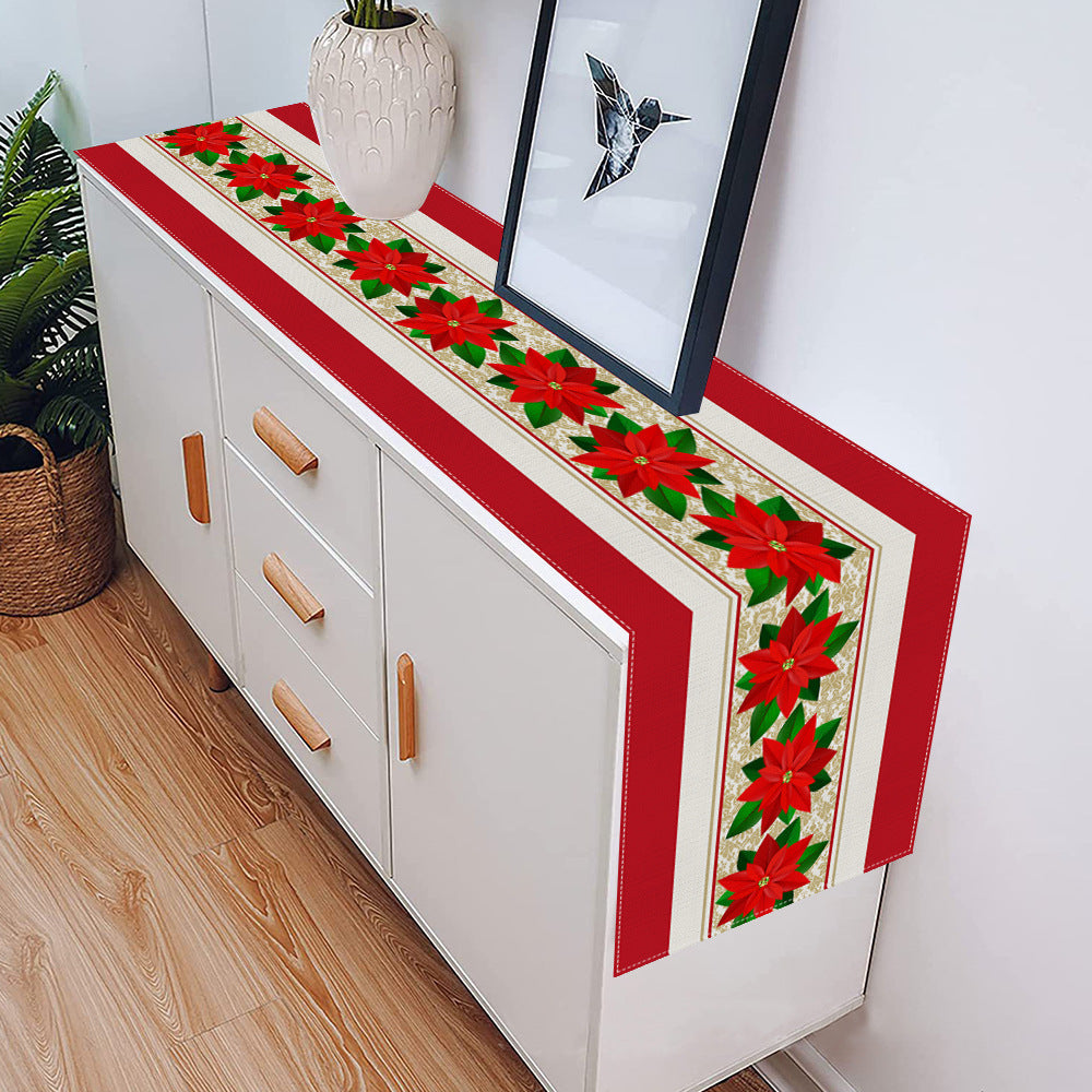 Polyester Christmas Tablecloths