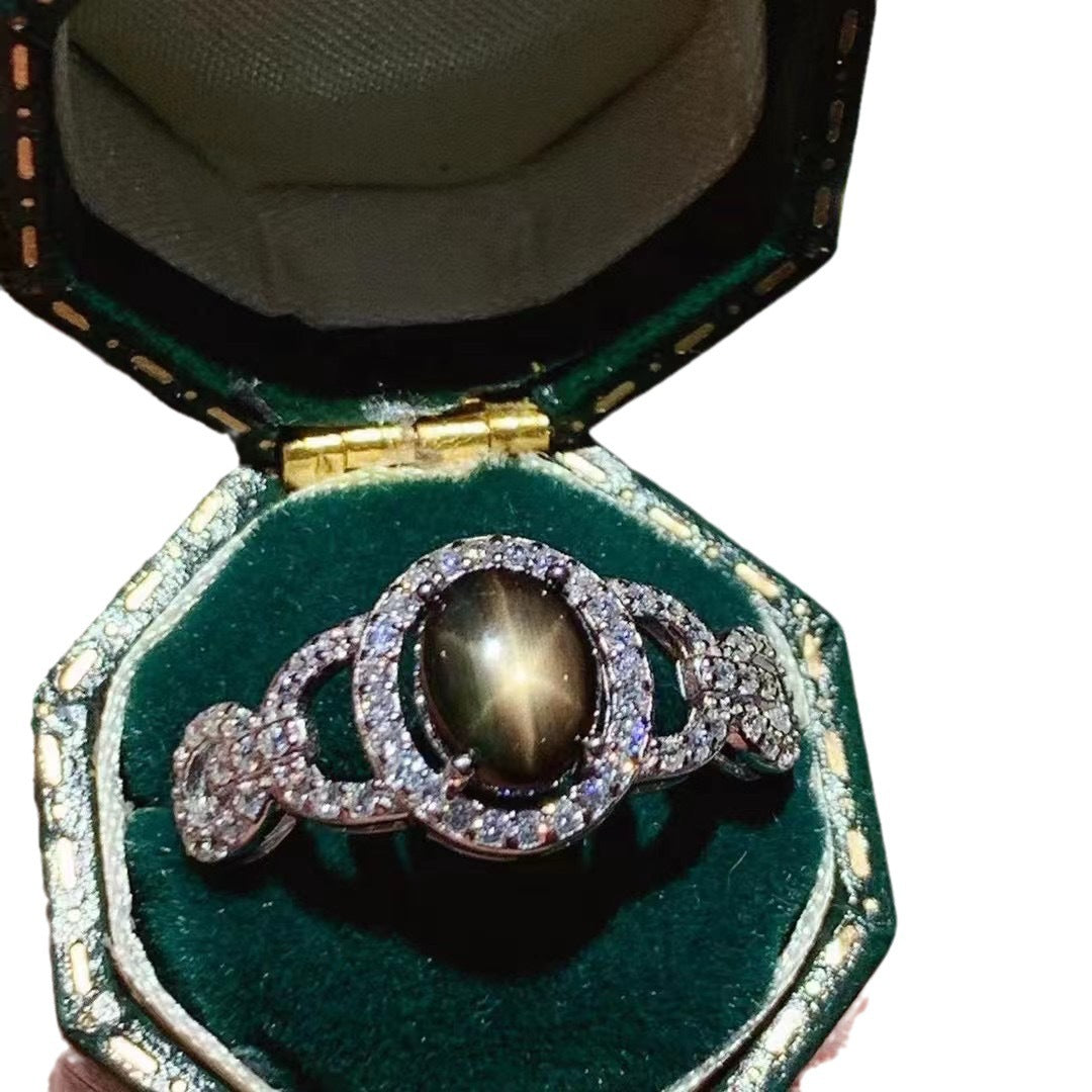 "Natural Star" - Natural Sapphire Ring