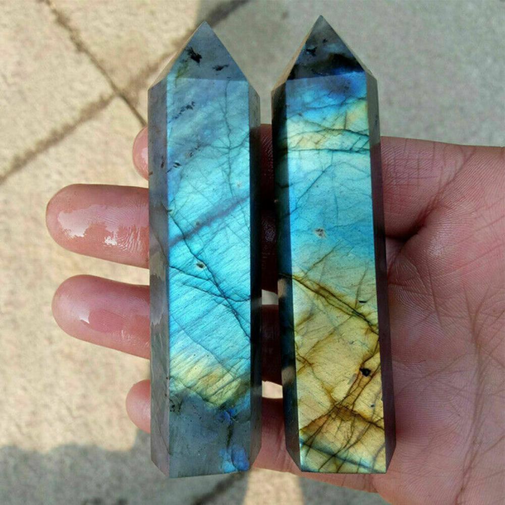 Natural Labradorite Healing Crystal Sculpture