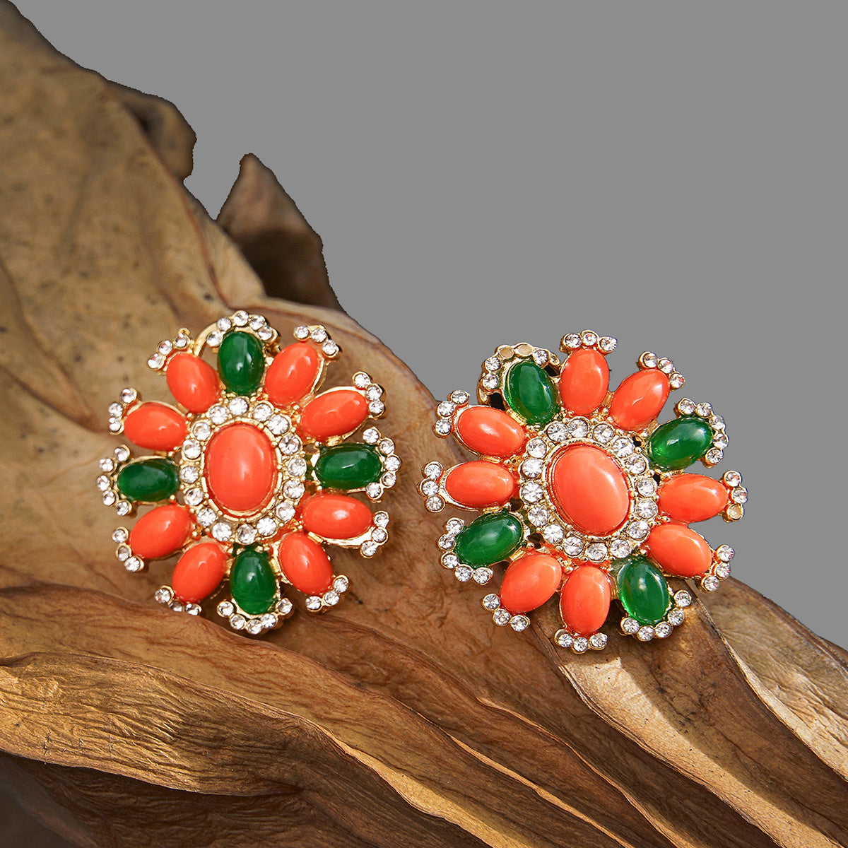 "Super Fairy" - Colored Gemstone Earrings