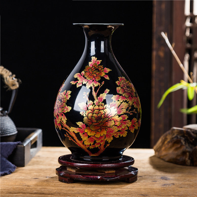 "Vintage Floral" - Ceramic Vases