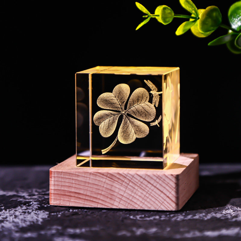 Crystal Cube Decoration Gifts