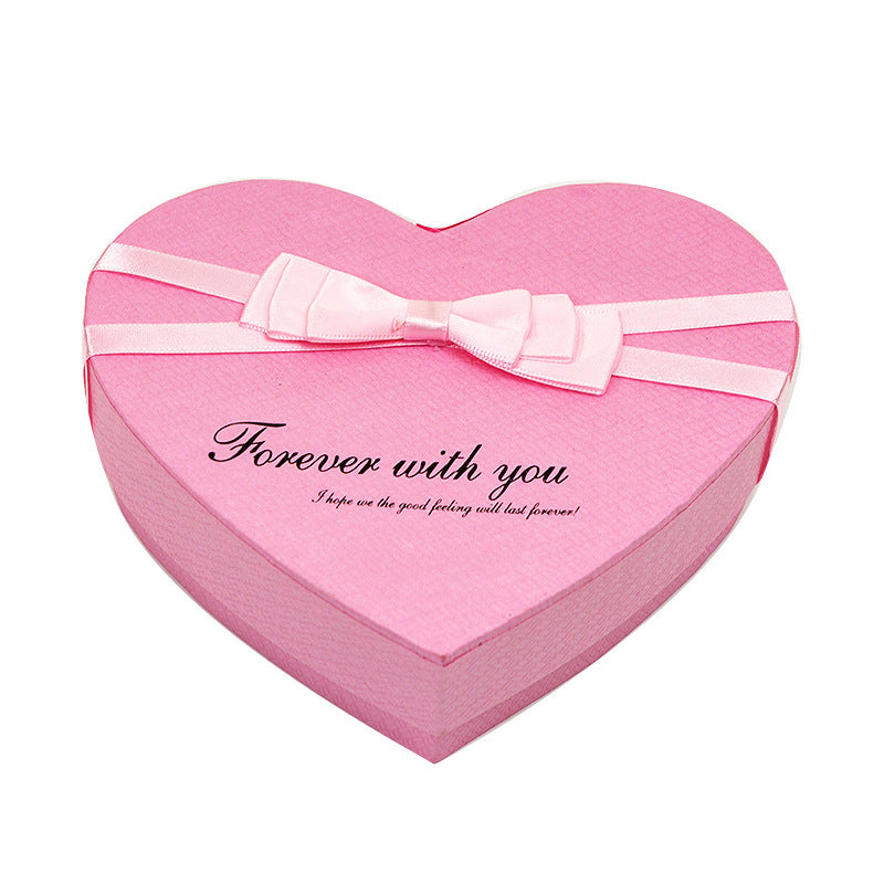 Heart-shaped Rose Soap Gift Box