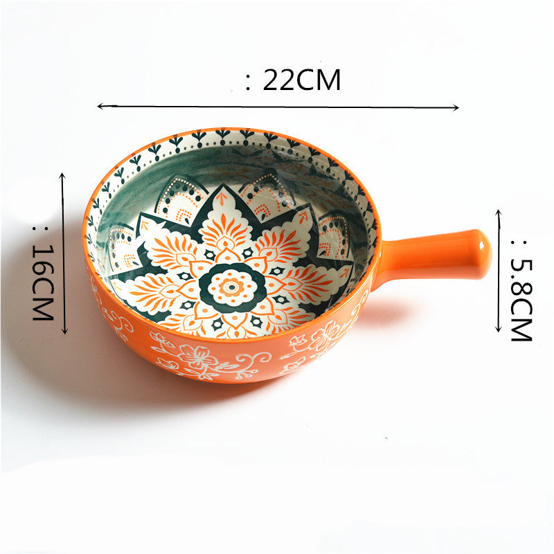 "Botanical Flower"- Fruit Salad Bowl