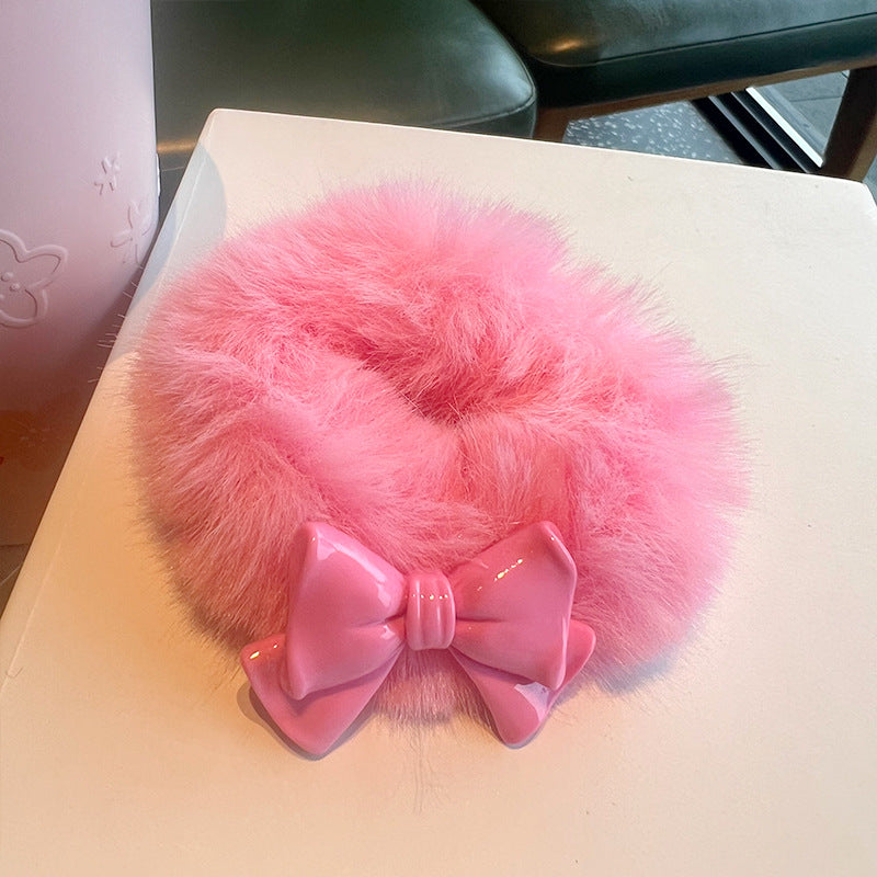 Barbie Plush Sweet Bow Hair Holder