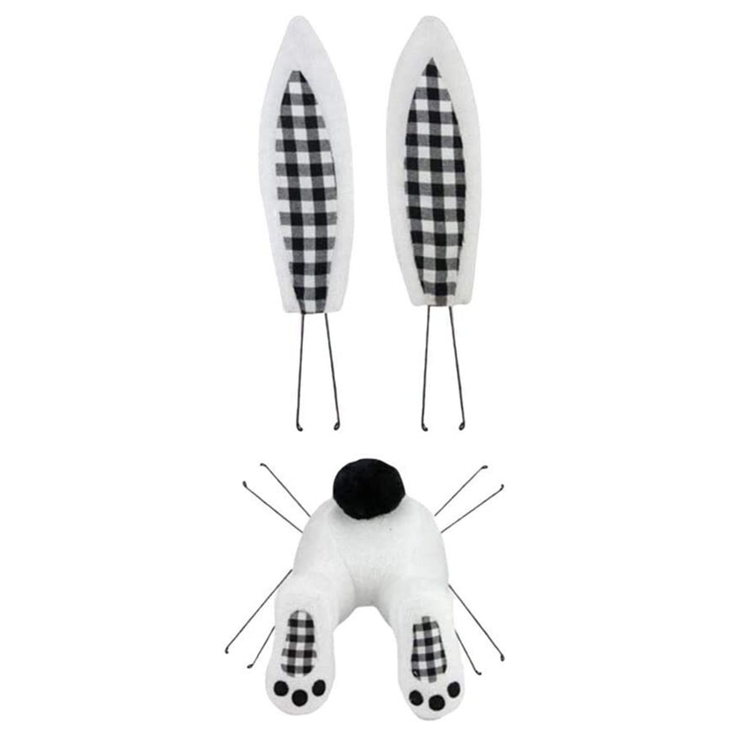 Handmade Bunny Wreath