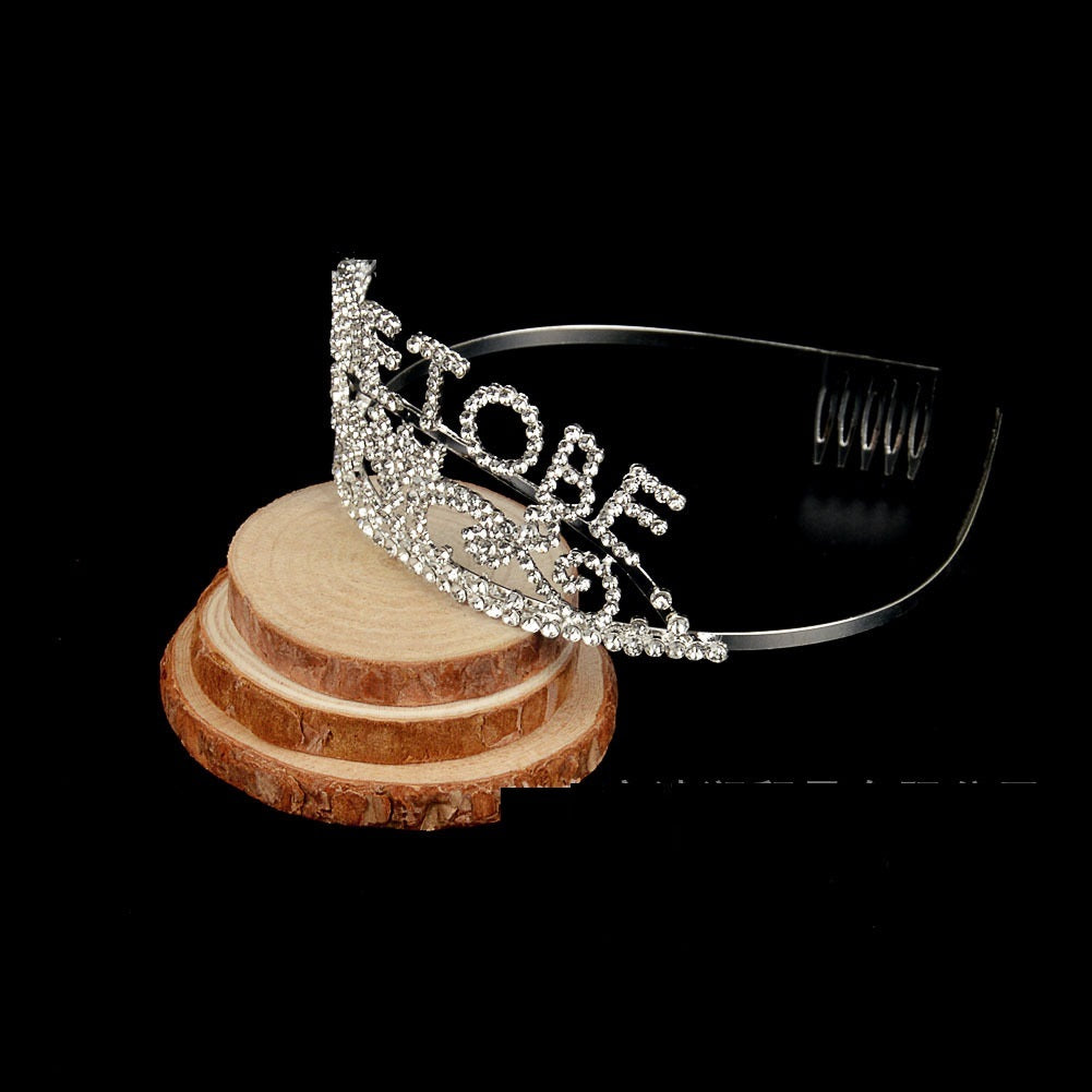 Bridal Rhinestone Party Crown