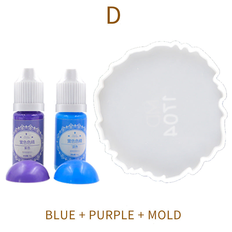 DIY Silicone Mold Color Fine Coaster