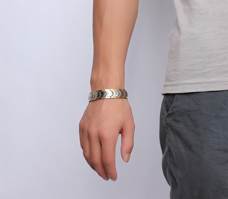 Two-tone Magnet Bracelet