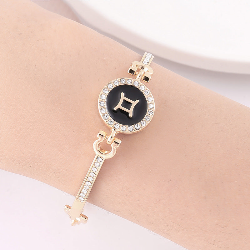 "Birthday Zodiac" - Open Bracelet