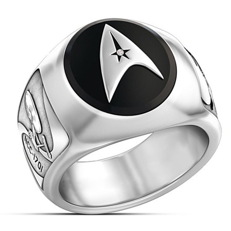 Alloy Pattern Design Rings