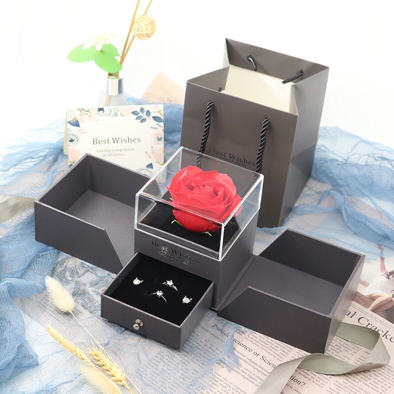 Eternal Flower Jewelry Box Gift