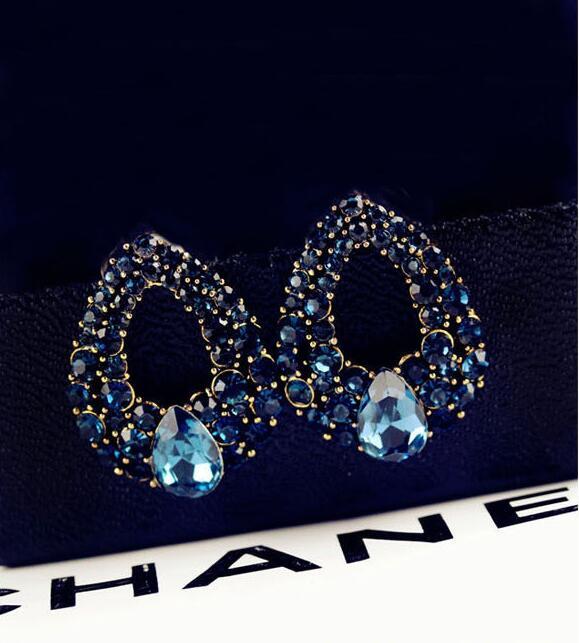 "Bold and Beautiful" - Sapphire Earrings