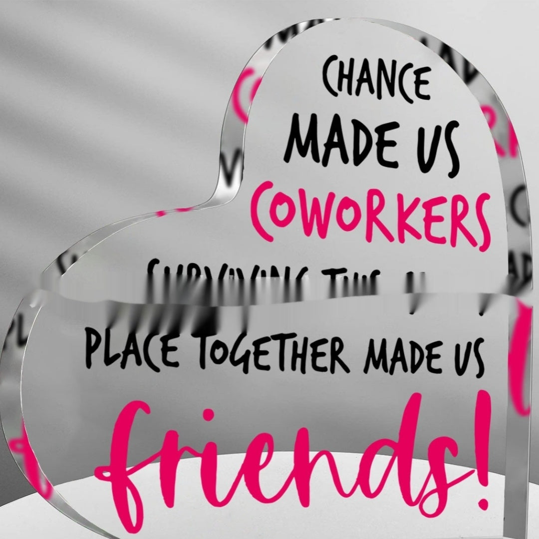 "A Warm Message" - Crystal Figurine Gifts for Everyone