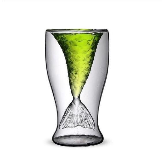 "Mermaid Lush" - Wine Glass