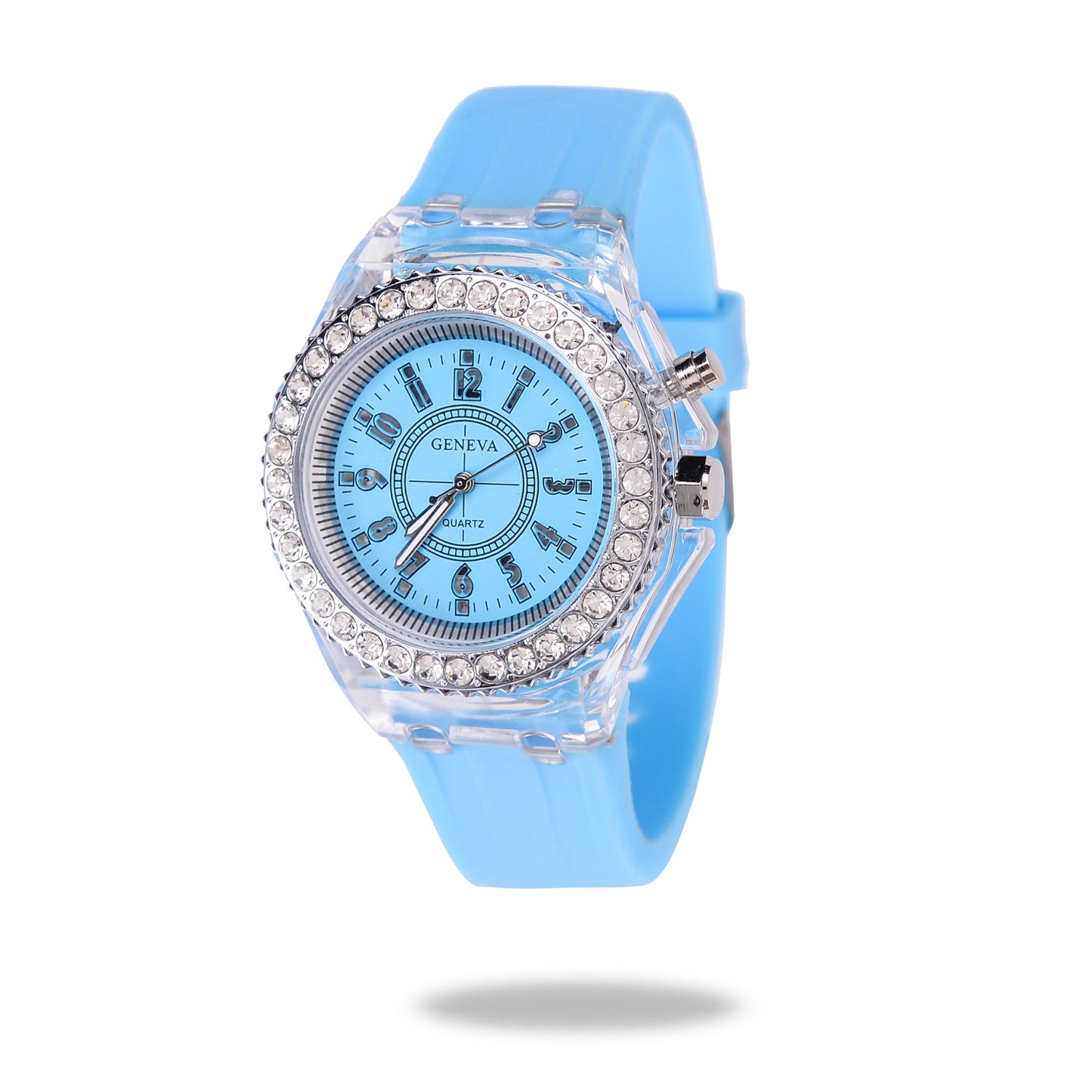 "Illustrious Light" - LED Geneva Quartz Luminous Watch