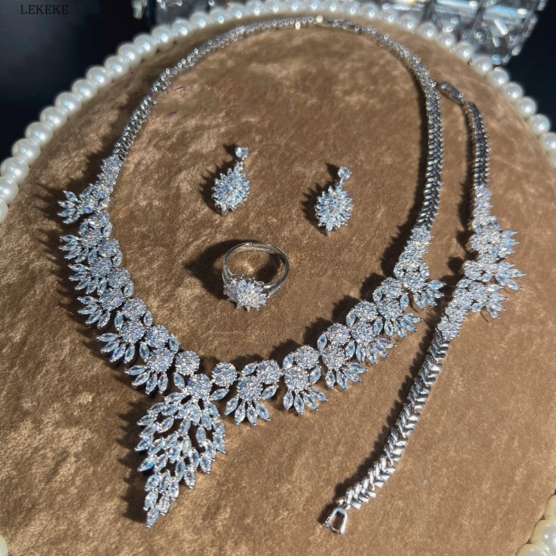"Belle of the Ball" -  Diamond Necklace Set