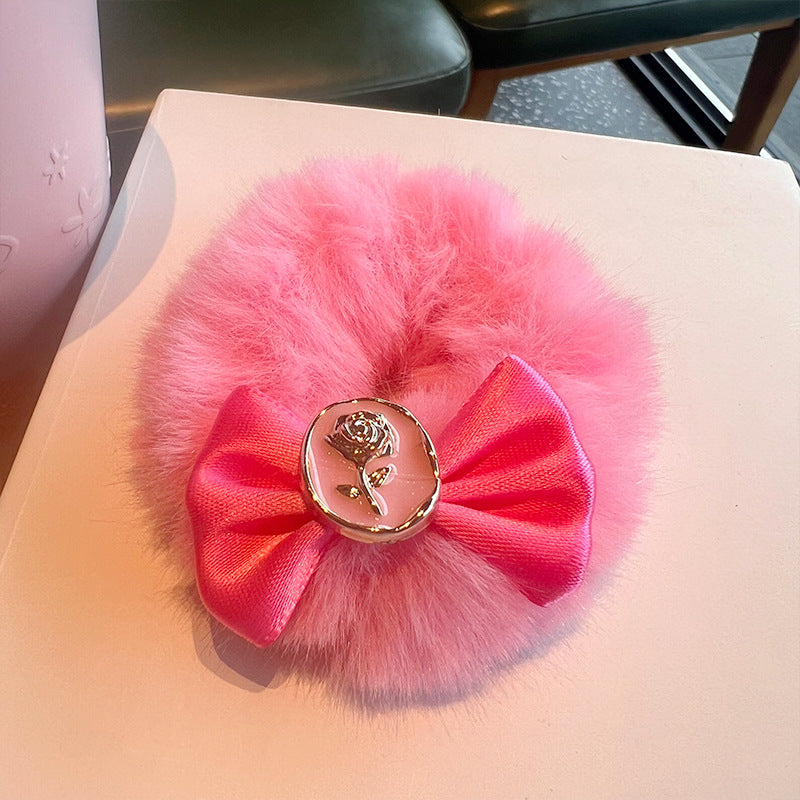 Barbie Plush Sweet Bow Hair Holder