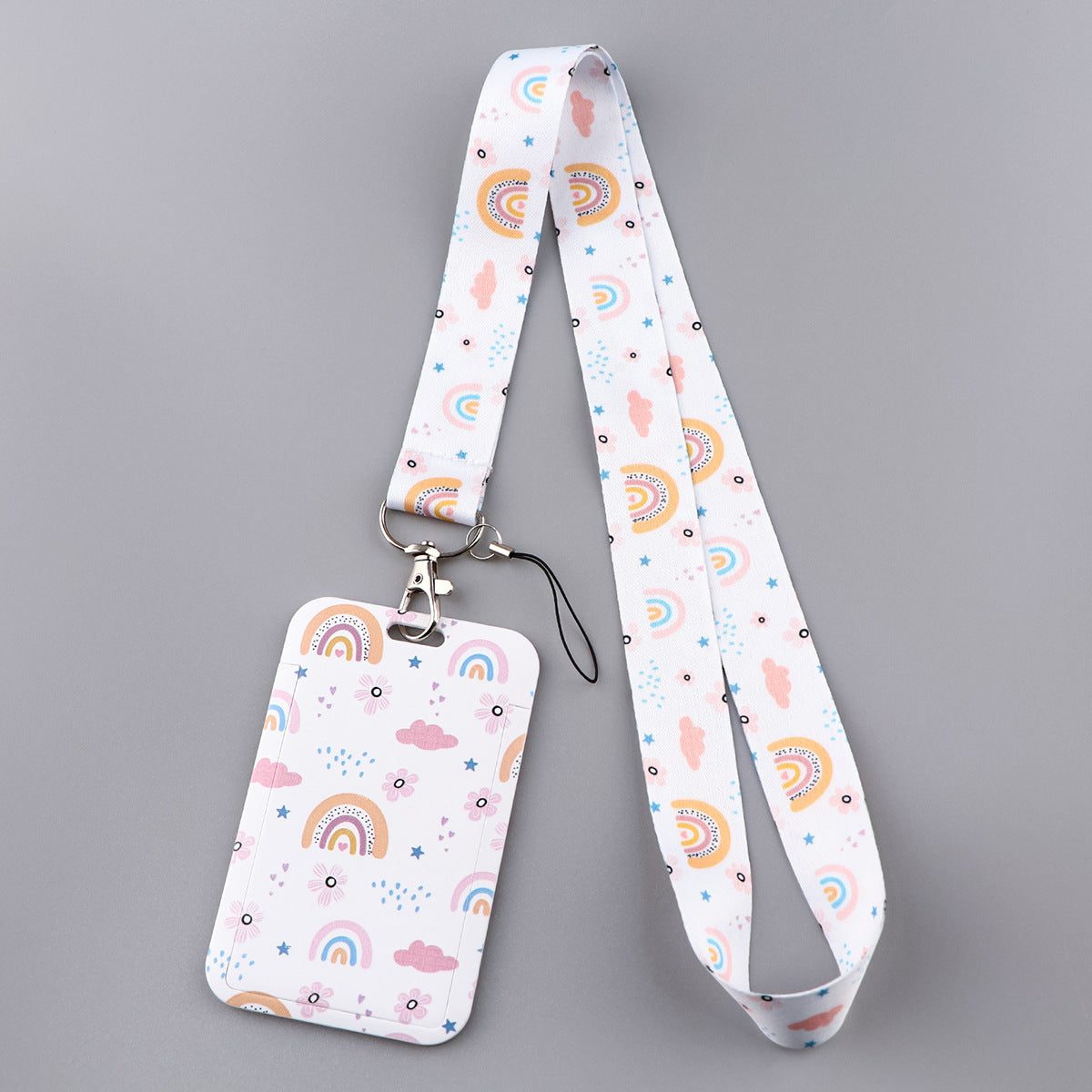 Happy Rainbow Lanyard