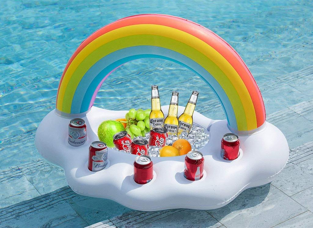 Rainbow Inflatable Cooler