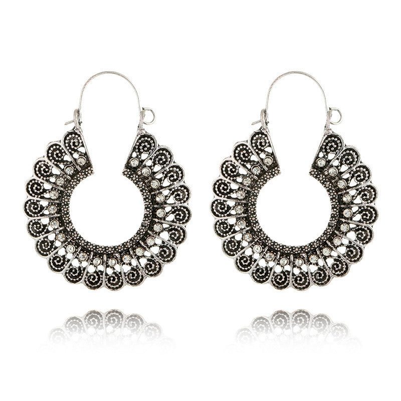 Mehndi Designed Earrings