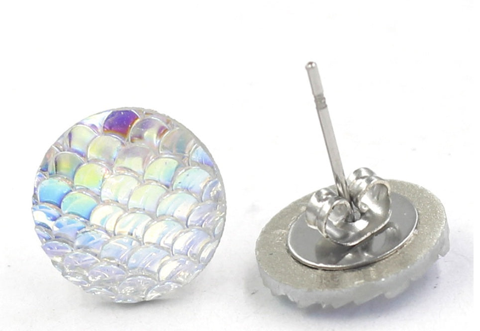 Mermaid Scales Earrings + Anklet