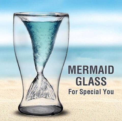"Mermaid Lush" - Wine Glass