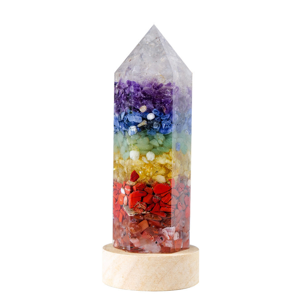 Natural Crystal USB Night Light