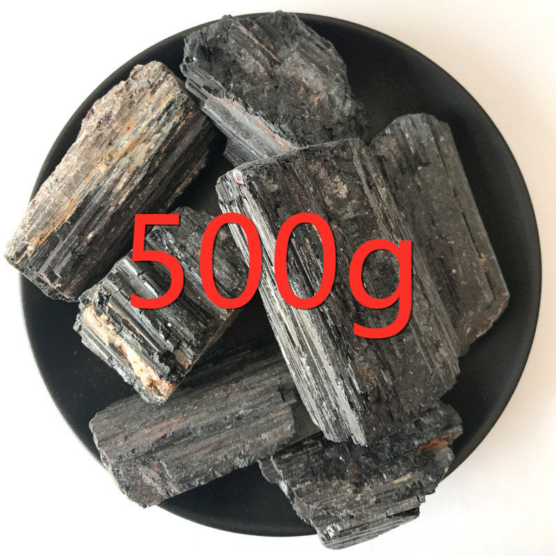 Natural Black Tourmaline Raw Stone Unpolished