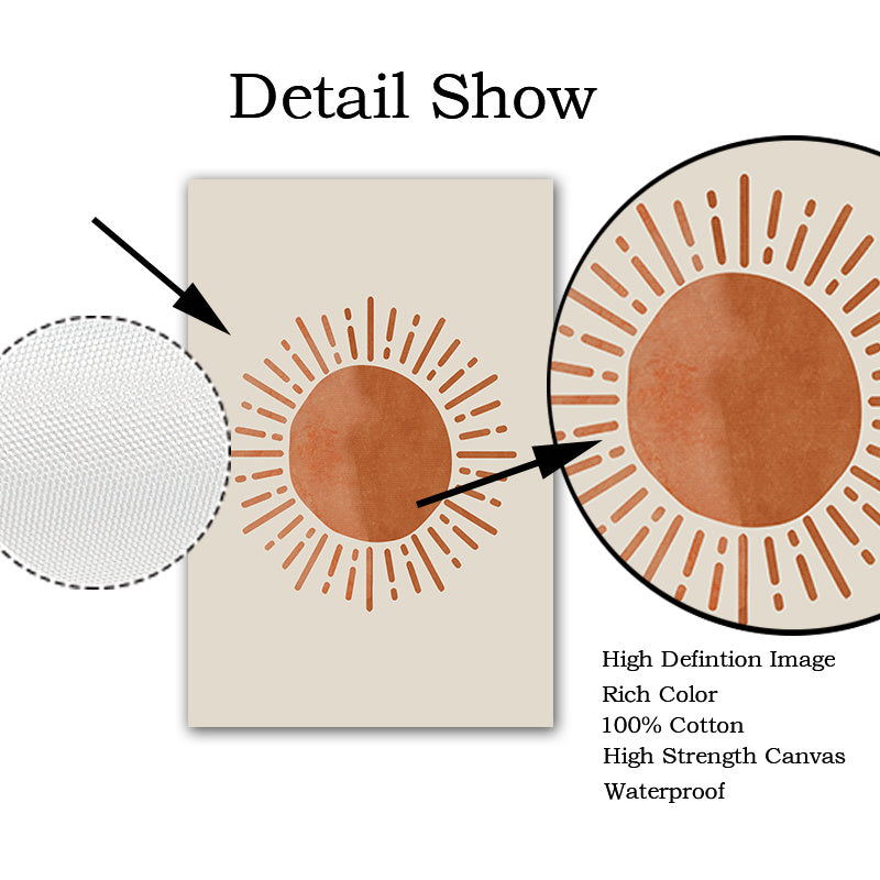 "Sun and Moon" - Wall Art Decor