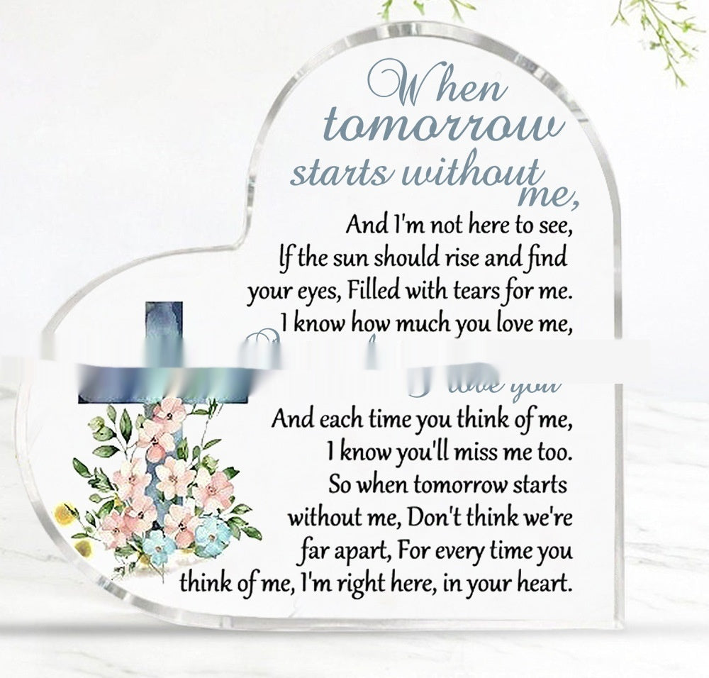 "A Warm Message" - Crystal Figurine Gifts for Everyone