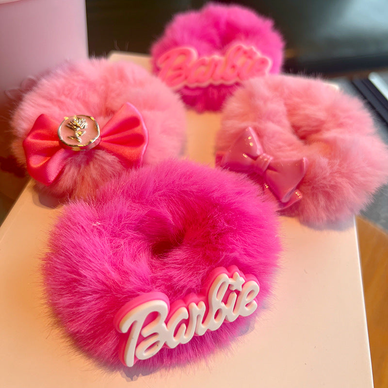 Barbie Plush Sweet Bow Hair Holder