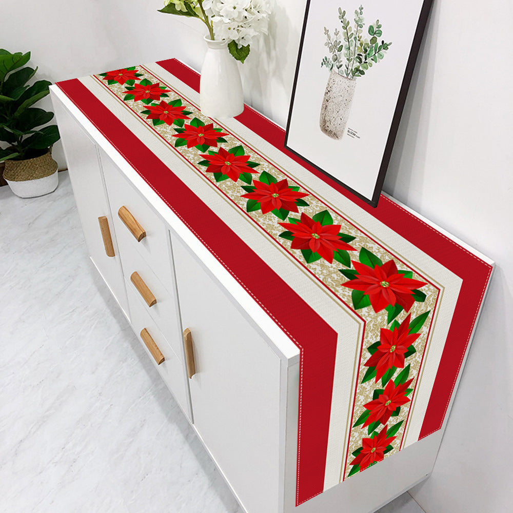 Polyester Christmas Tablecloths