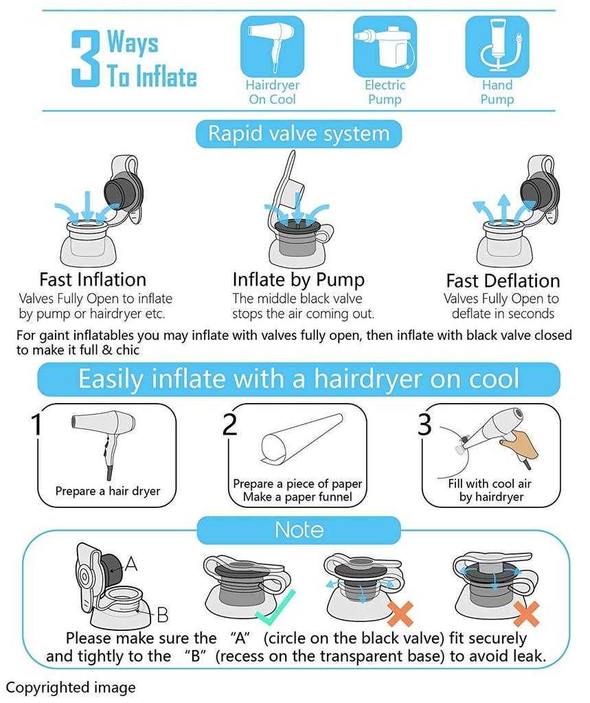 Rainbow Inflatable Cooler