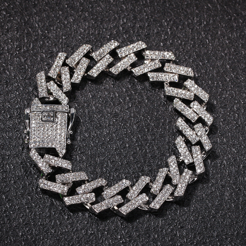 Diamond Cuban Chain Bracelet