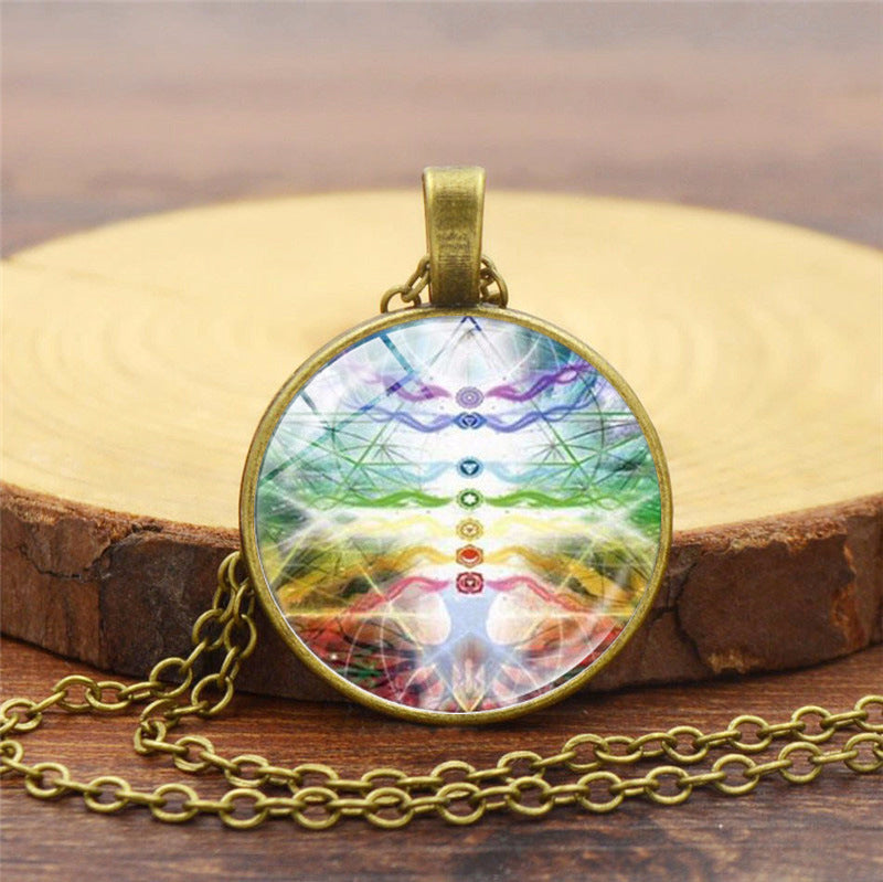 Meditation Chakra Gemstone Necklace