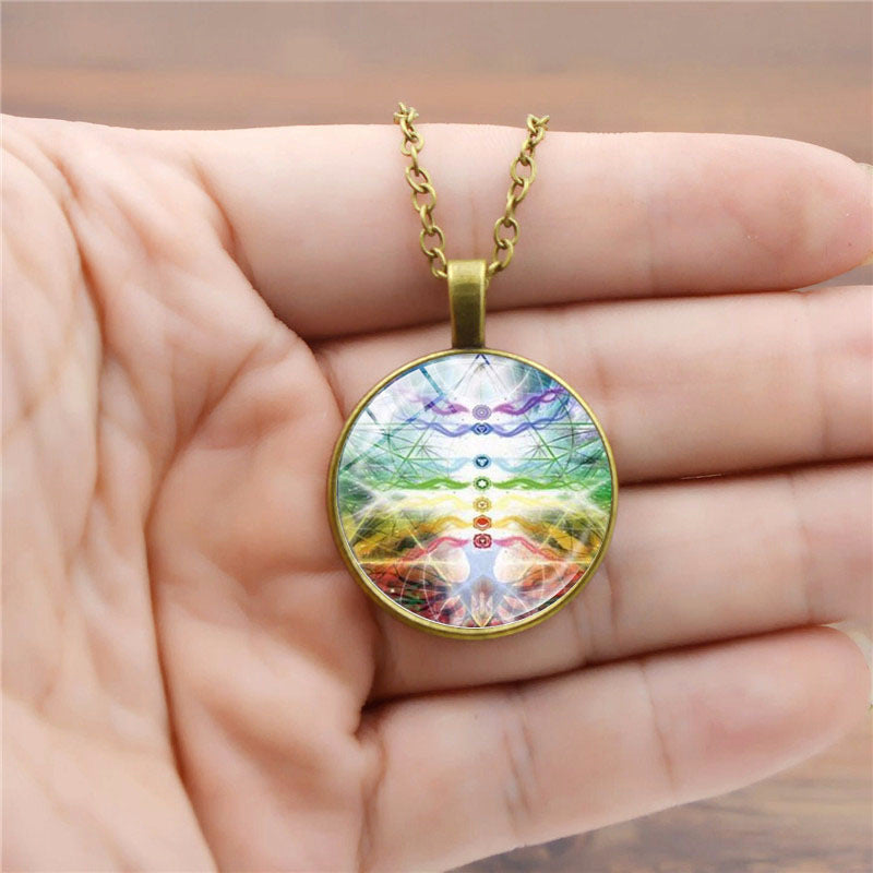 Meditation Chakra Gemstone Necklace