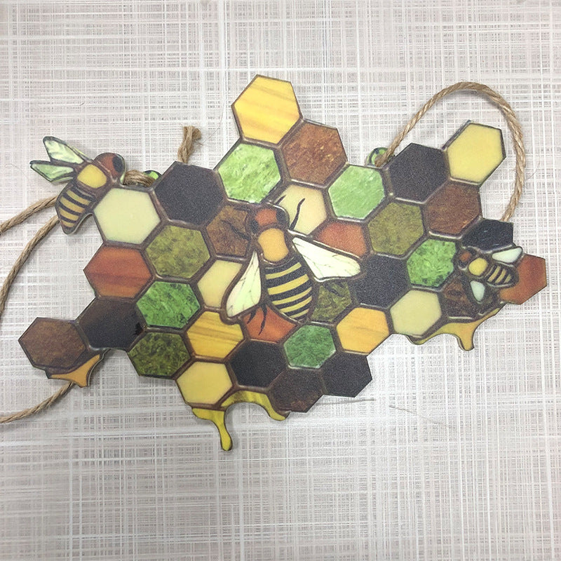 Honeycomb Suncatcher for Home and Garden