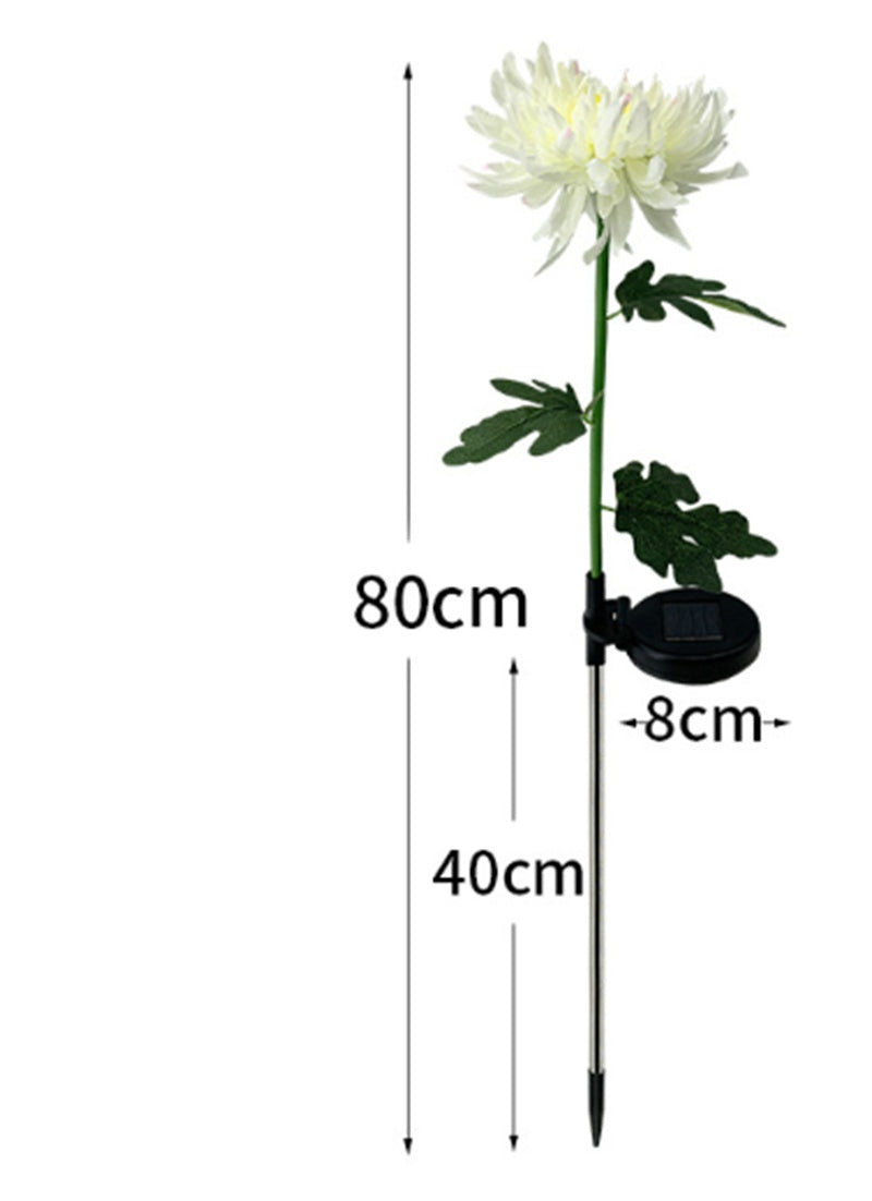 Solar LED Artificial Flower for Landscaping