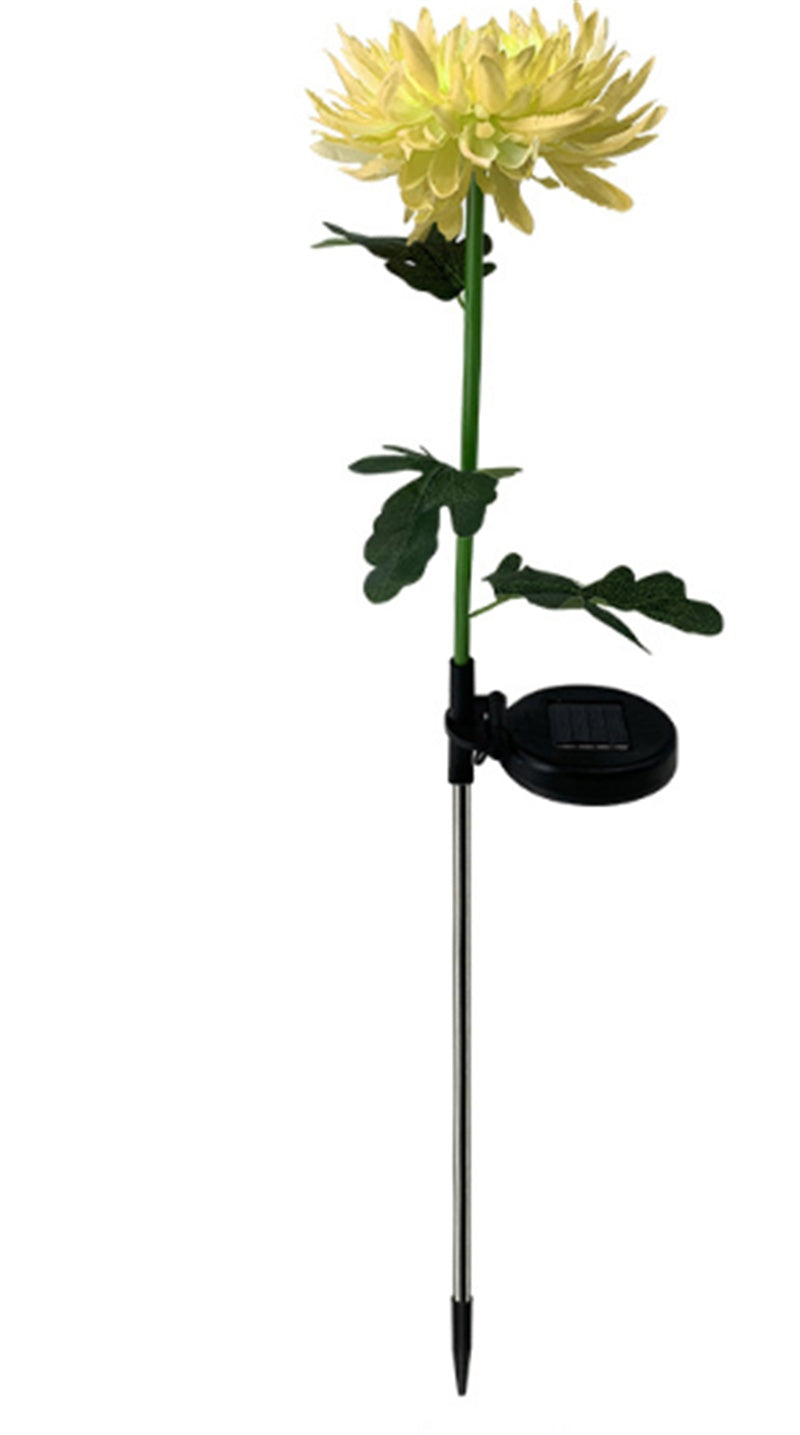 Solar LED Artificial Flower for Landscaping