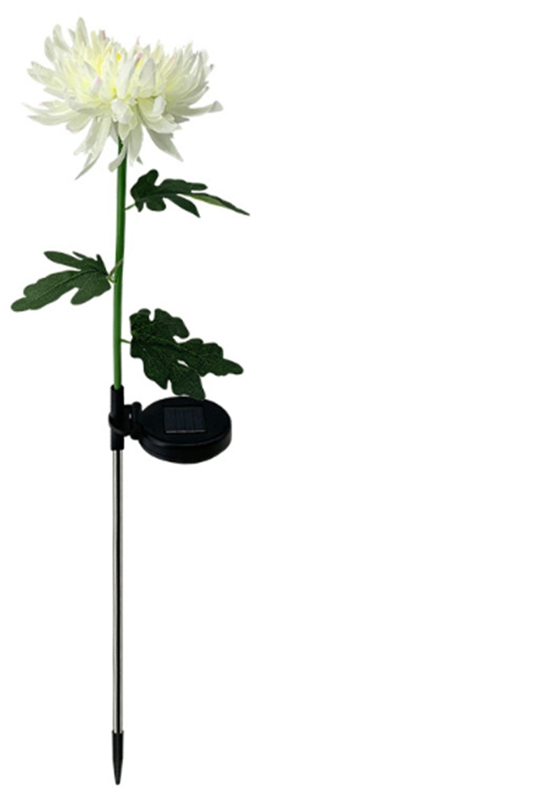 Solar LED Artificial Flower for Landscaping