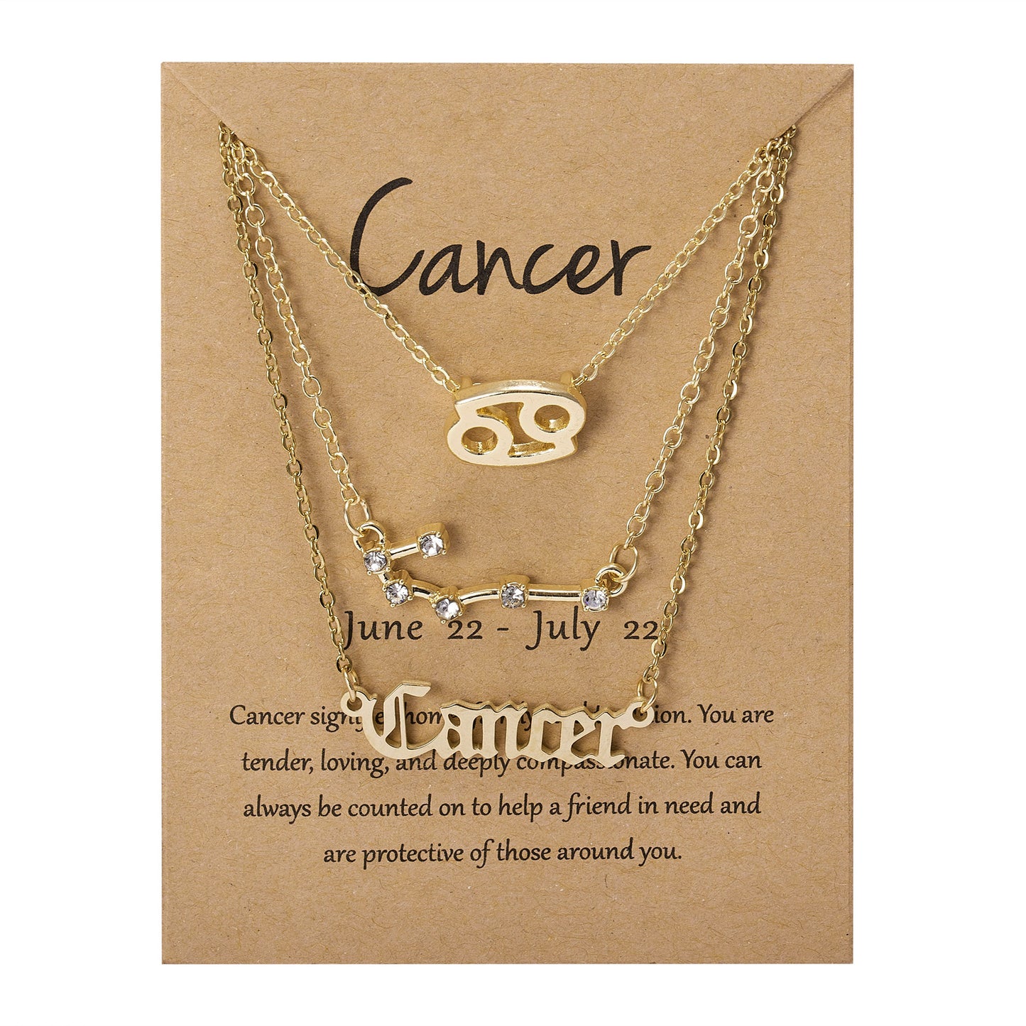 "Zodiacs of the Constellation" -  Necklaces