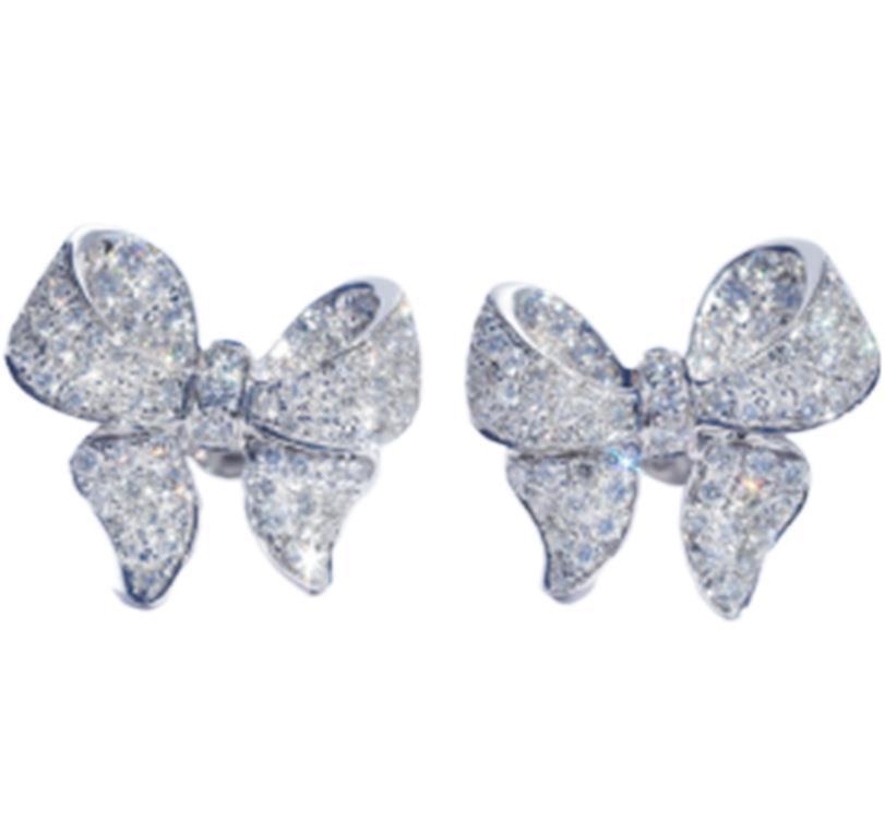"Princess Bow" - Stud Earrings
