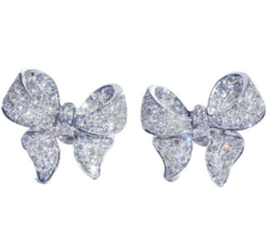 "Princess Bow" - Stud Earrings