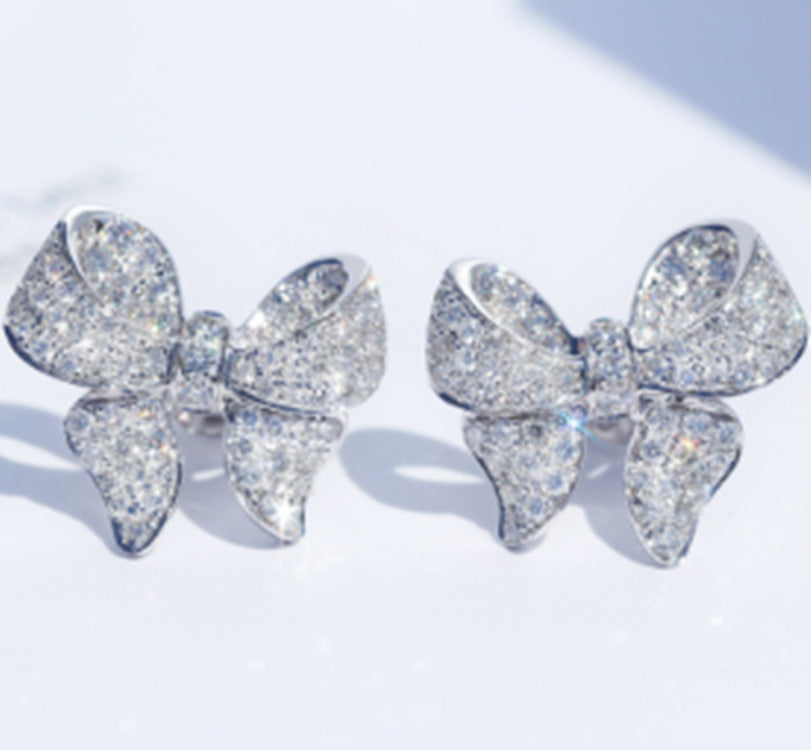 "Princess Bow" - Stud Earrings