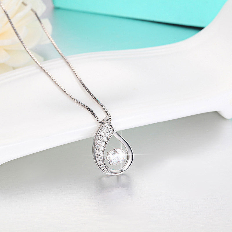 "Tears of Diamond" - Clavicle Chain Necklace