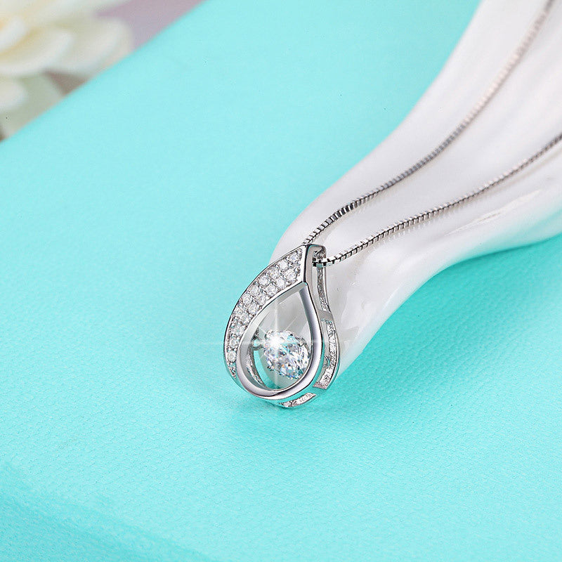 "Tears of Diamond" - Clavicle Chain Necklace