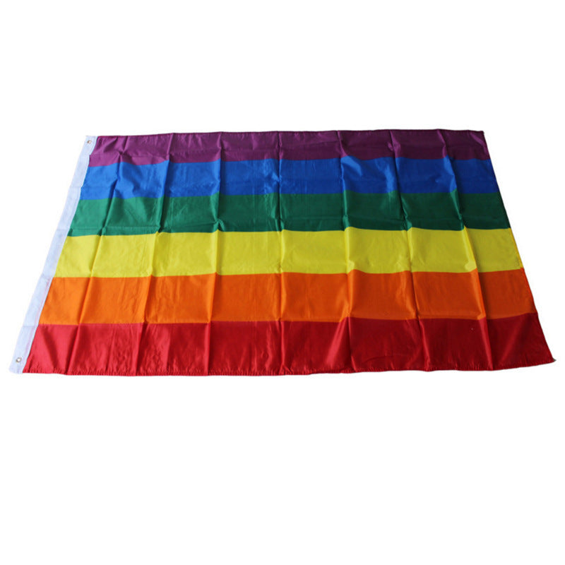 Polyester Rainbow Flag