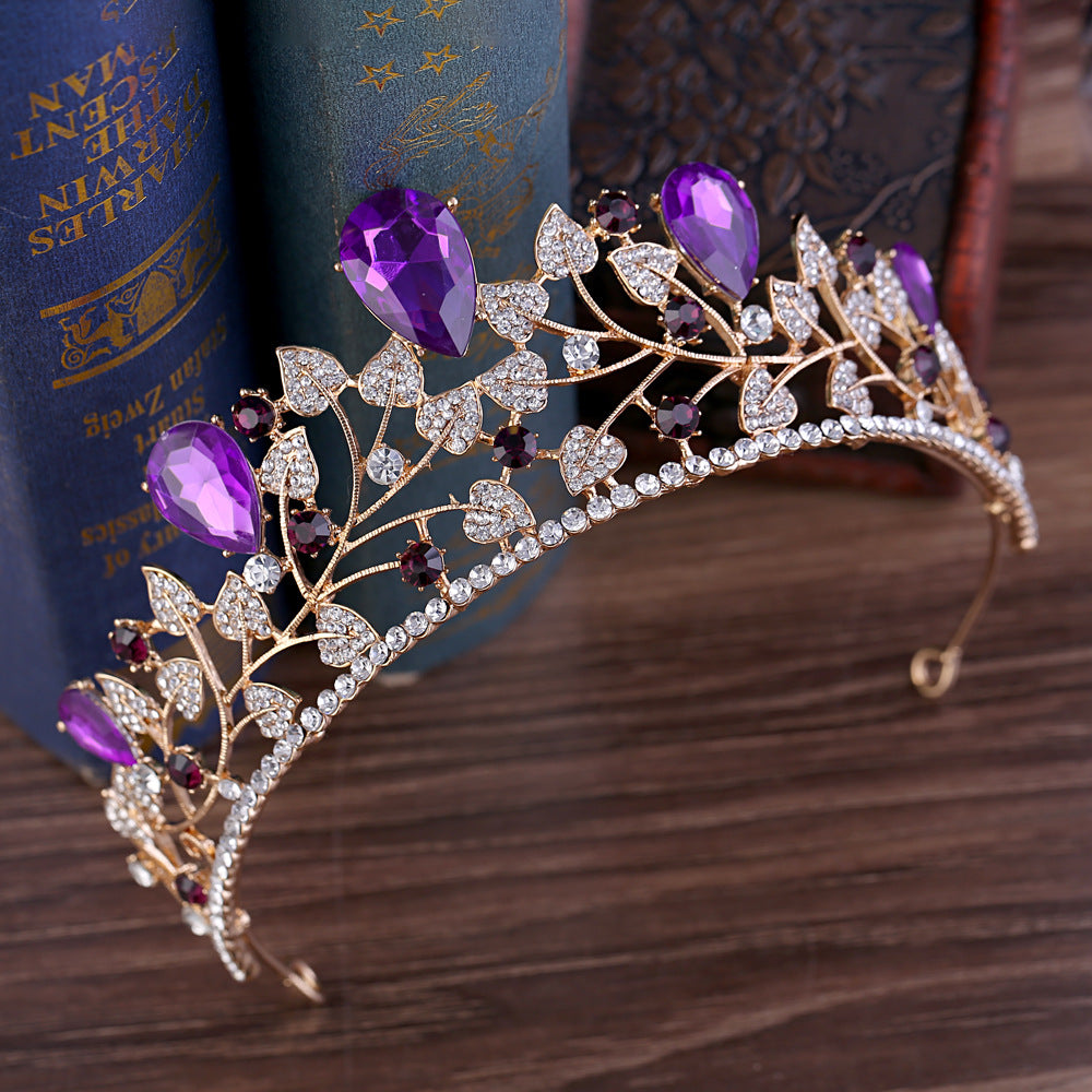 Leaf Crown Wedding Tiaras